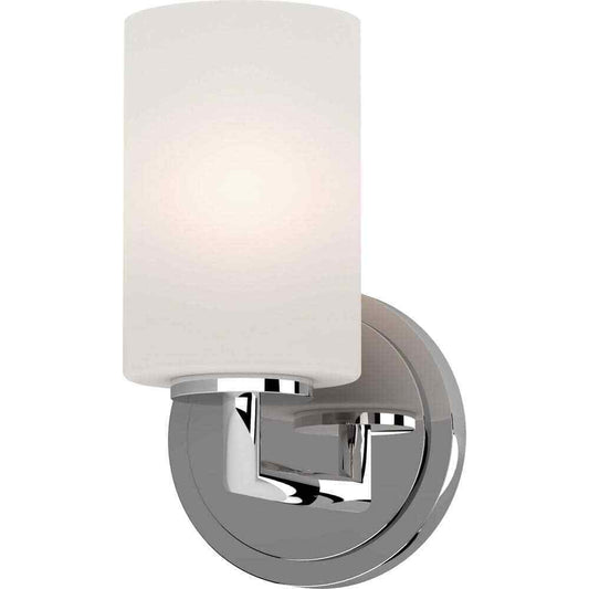 Volume Lighting Sharyn 6 in. Chrome Bathroom Light Wall Sconce