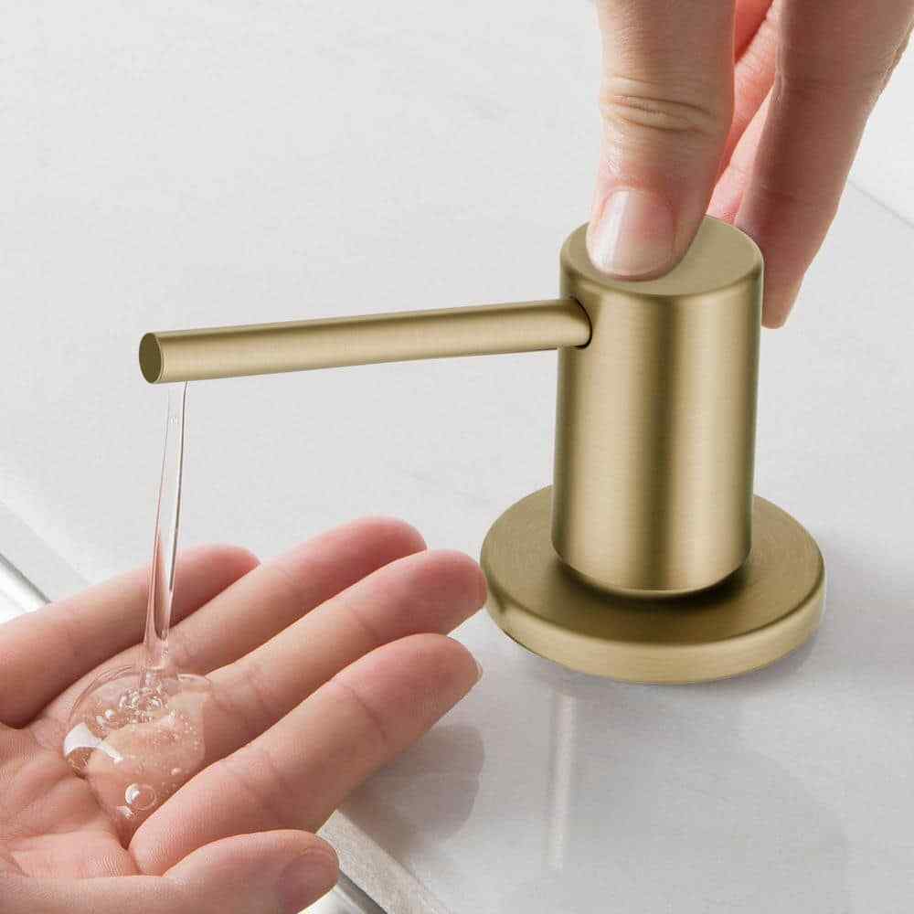 KRAUS Kitchen Soap and Lotion Dispenser in Gold KSD-43BG