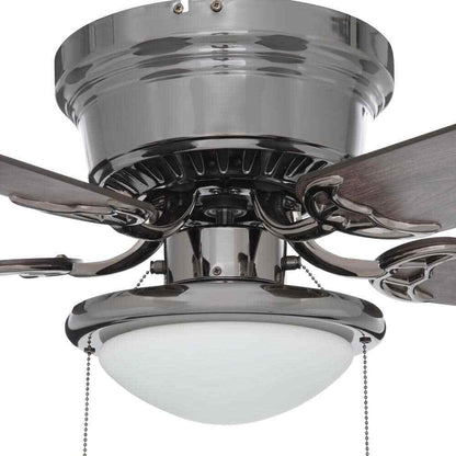 Hugger 52 in. LED Gunmetal Ceiling Fan AL383LED-GM