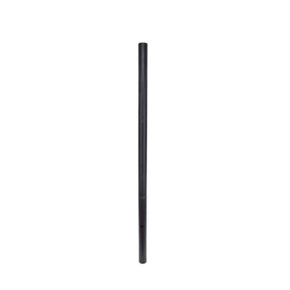 LUTEC 80 in. Black Outdoor Direct Burial Aluminum Lamp Post 9706502012