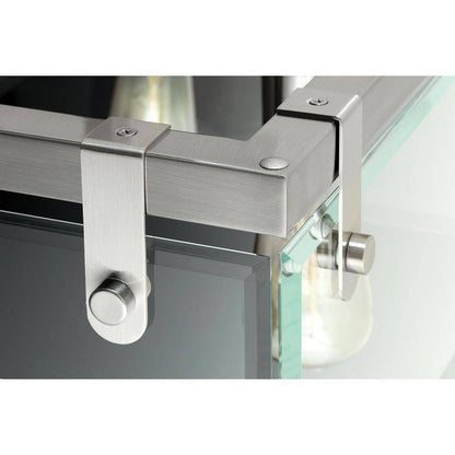Progress Lighting Glayse Collection 4-Light Brushed Nickel Pendant