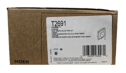 MOEN Voss Single-Handle Posi-Temp Valve Trim Kit in Chrome Valve Not Included