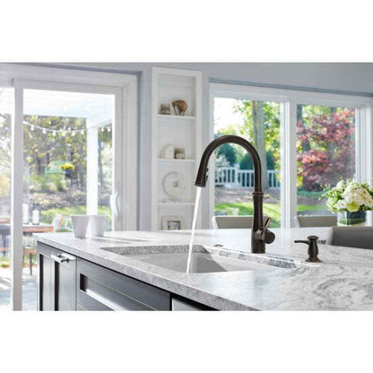 KOHLER Bellera Touchless Pull-Down Kitchen Sink Faucet in Polished Chrome