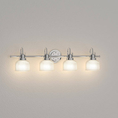 Progress Lighting Archie Polished Chrome Clear Glass Bathroom Vanity Light
