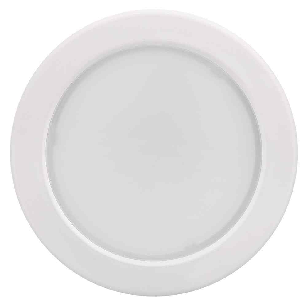 Commercial Electric 4 in. Smart Hubspace LED Recessed Light Trim