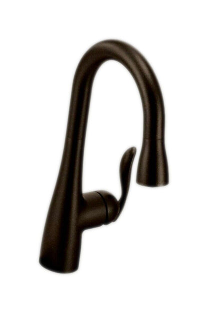 MOEN Arbor Single-Handle Pull-Down Sprayer Bar Faucet Bronze