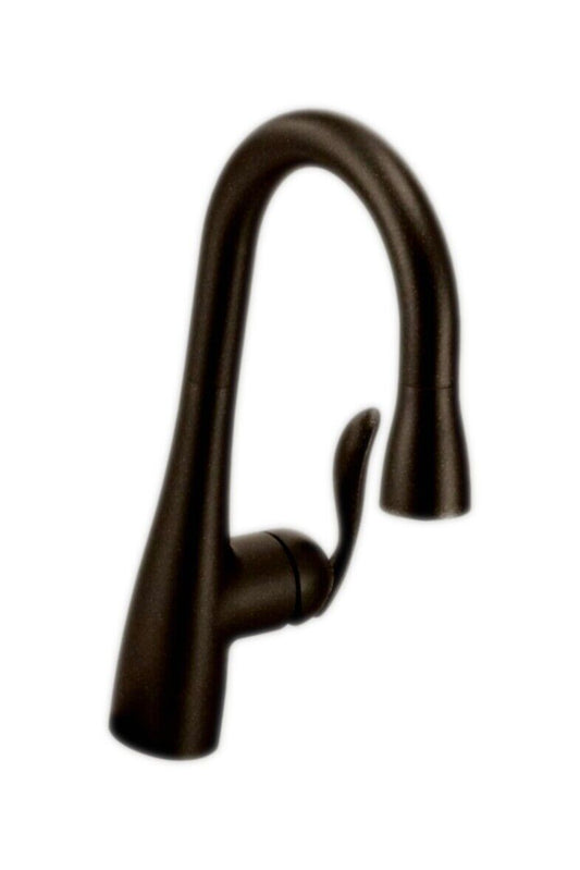 MOEN Arbor Single-Handle Pull-Down Sprayer Bar Faucet Bronze