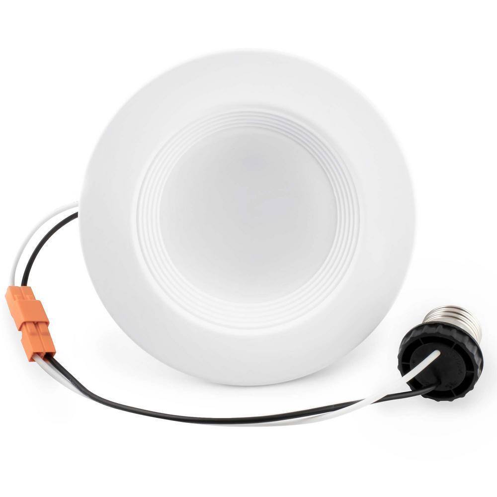 Simply Conserve 4 in. Wattage and CCT Selectable LED Recessed Downlight Retrofit