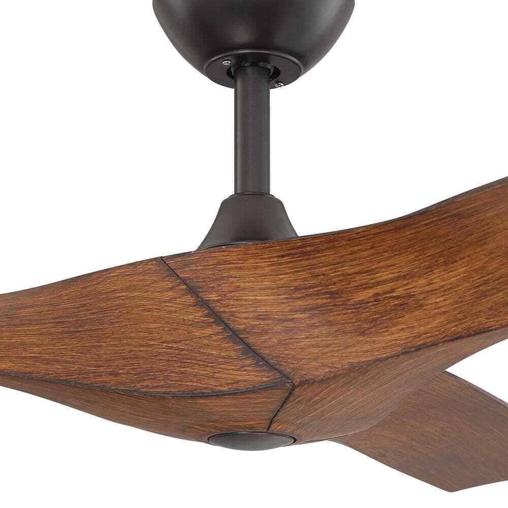 Home Decorators Wesley 52 in. Indoor/Outdoor Rubbed Bronze DC Motor Ceiling Fan