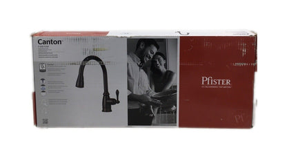 Pfister Canton Single-Handle Pull-Down Sprayer Kitchen Faucet in Tuscan Bronze