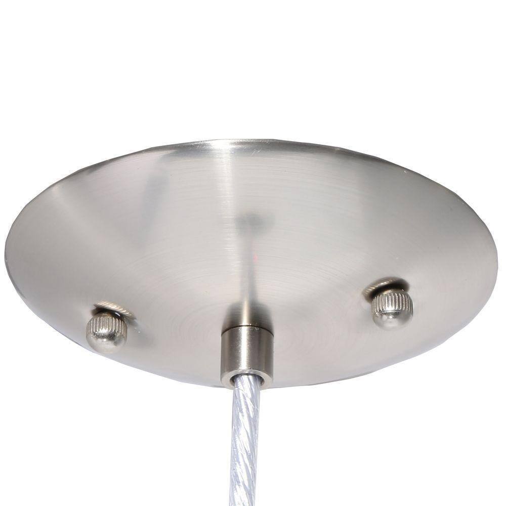 Eglo Crash 1-Light Matte Nickel Hanging/Ceiling Pendant 20599A