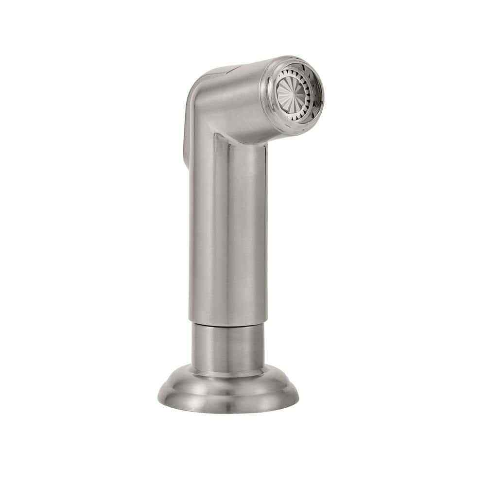 Glacier Bay Builders Double Handle Standard Kitchen Faucet Stainless Steel