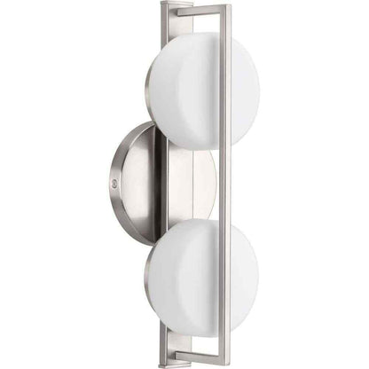Progress Lighting Volo Collection Brushed Nickel Integrated LED Vanity Light