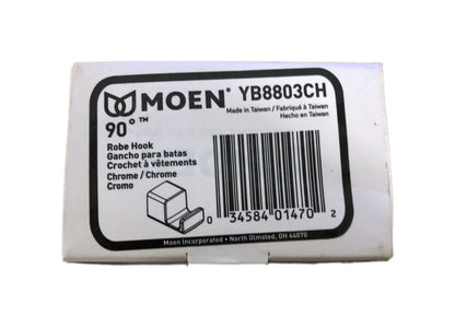 MOEN 90 Degree Single Robe Hook in Chrome YB8803CH