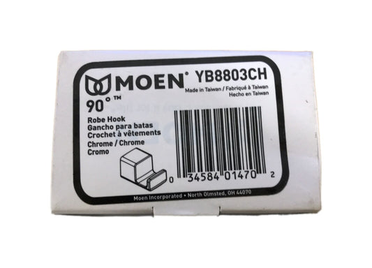 MOEN 90 Degree Single Robe Hook in Chrome YB8803CH