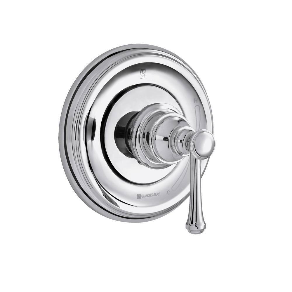 Glacier Bay Warnick Single-Handle 1-Spray Tub and Shower Faucet in Chrome