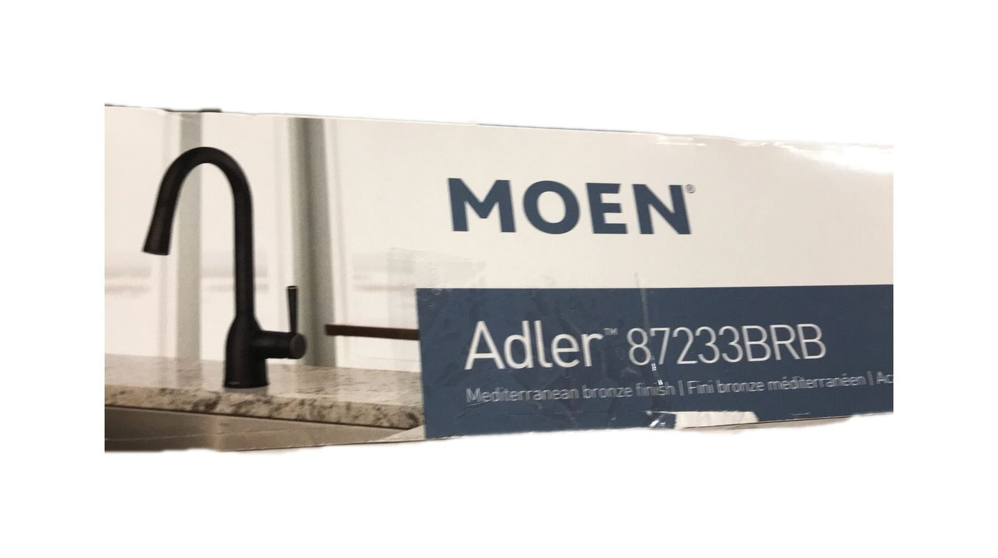MOEN Adler Single-Handle Pull-Down Sprayer Kitchen Faucet with Power Clean