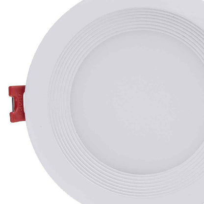 Commercial Electric Slim Baffle 4" CCT Canless  IC Rated LED Recessed Light Kit