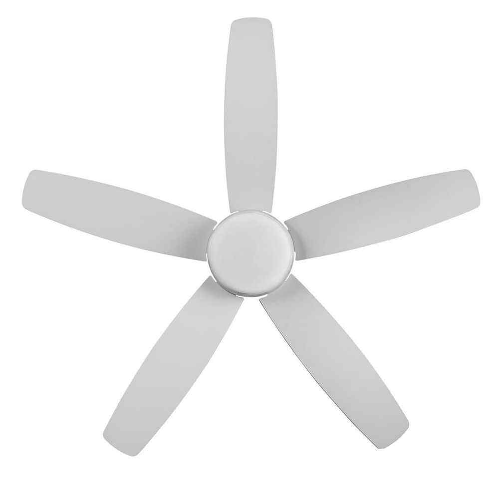 Hampton Bay Ashby Park 52 in. White Color Changing Integrated LED Ceiling Fan