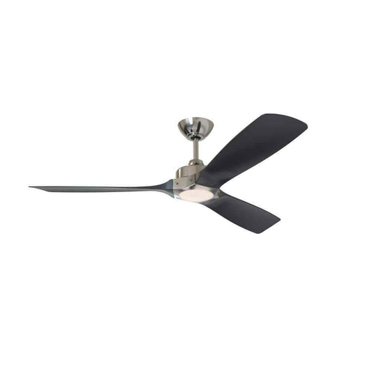 Breezism Stapleton 52" LED Indoor Brushed Nickel Ceiling Fan w/ Remote Control