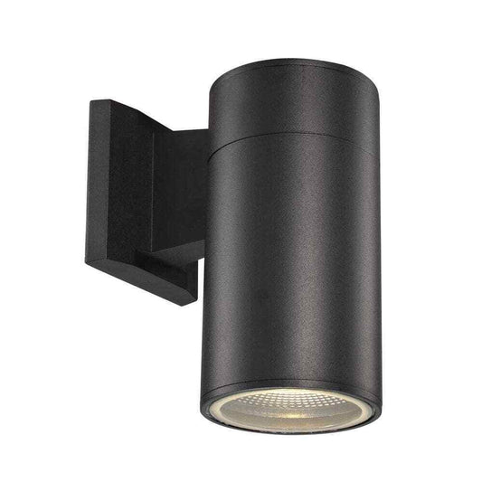 Bel Air Lighting Compact 8 in. Black Integrated LED Outdoor Wall Light Fixture