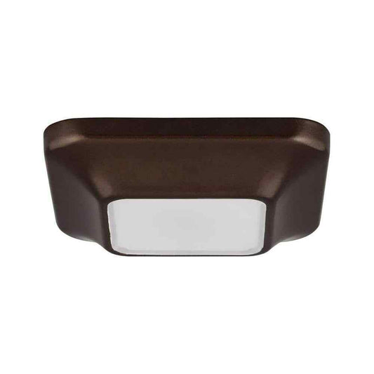 Progress Lighting 5.5 in. 10.5-Watt Antique Bronze Integrated LED Flush Mount