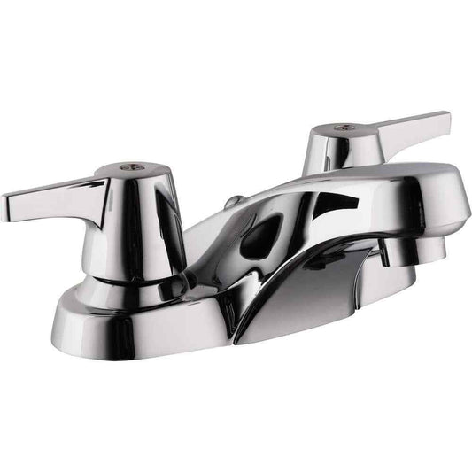 Glacier Bay Aragon 4 in. 2-Handle Low-Arc Bathroom Faucet without Pop-Up Drain