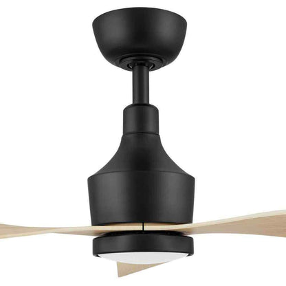 Home Decorators Ryland 52 in. LED Indoor/Outdoor Matte Black Smart Ceiling Fan