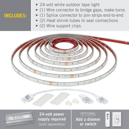 Armacost Lighting RibbonFlex Pro Warm White 2700K  24-Volt Outdoor Tape Light
