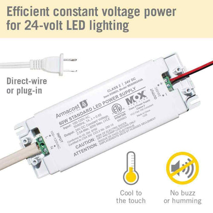 Armacost Lighting 60-Watt 24-Volt Constant Voltage Dimming LED Power Supply