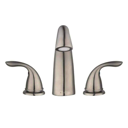 Glacier Bay Builders 2-Handle Deck-Mount Roman Tub Faucet in Brushed Nickel