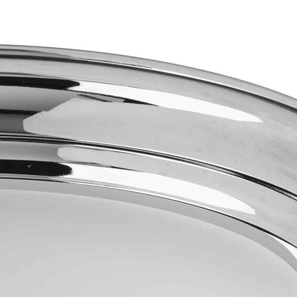 Progress Lighting Dome Glass Collection 3-Light Polished Chrome Flush Mount