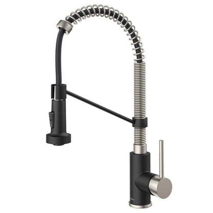 KRAUS Bolden Pull Down Sprayer Kitchen Faucet w/ Dual Function Sprayhead