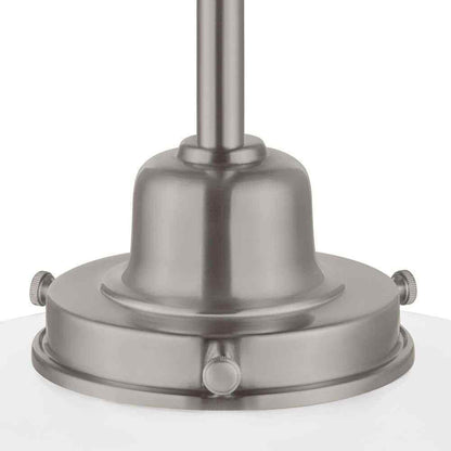 Hampton Bay Belvedere Park Brushed Nickel Pendant Hanging Light