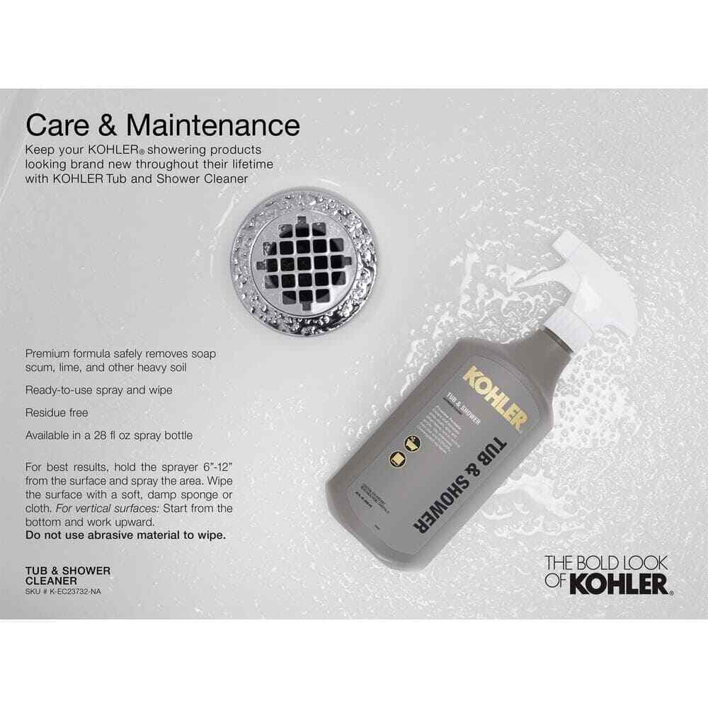 KOHLER Purist 6 in. Wall Mount Dual Shower Heads Vibrant Brushed Moderne Brass