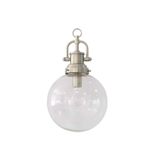 Essential Elements Bryson 10 in. 1-Light Brushed Nickel Pendant 11214
