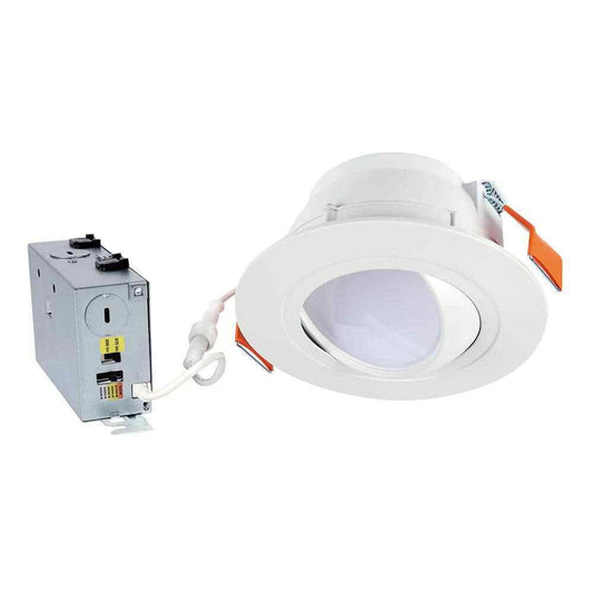 HALO RA 6 in. Integrated LED Recessed Light Trim 600 Lumens/1000 Lumens