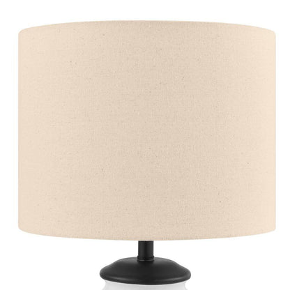 Hampton Bay Flynn 21.25 in. White Accent Lamp