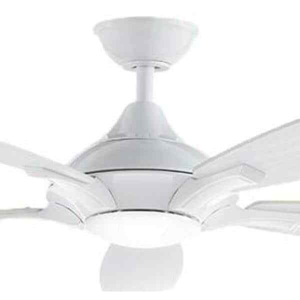 Home Decorators Petersford 52 in. Integrated LED Indoor White Ceiling Fan