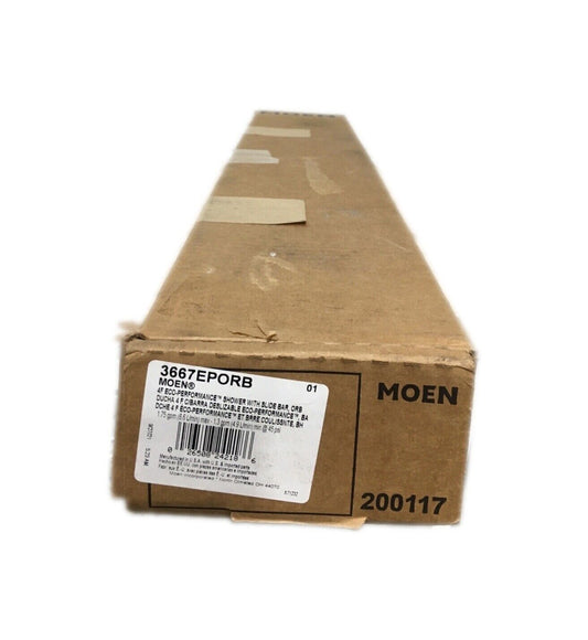 MOEN 4-Spray Eco-Performance Handheld Shower w/ Slide Bar in Oil Rubbed Bronze