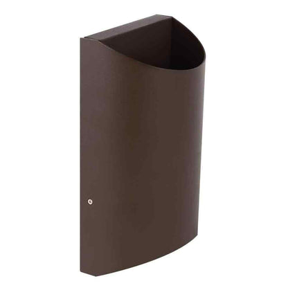 Feit Electric 8 in. 19-Watt Integrated LED Bronze Security Wall Light 4-Pack