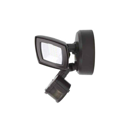 Commercial Electric 150W Equivalent Bronze Outdoor LED Security Light 3000 Lumen