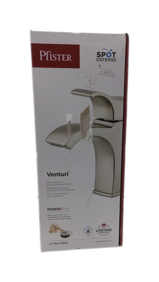 Pfister Venturi 4 in. Centerset Single-Handle Single-Hole Bathroom Faucet