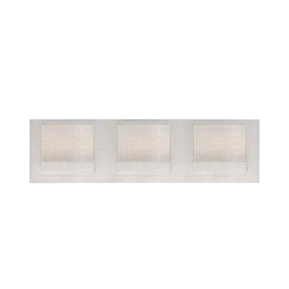 Home Decorators Alberson Brushed Nickel Integrated LED Bathroom Vanity Light Bar