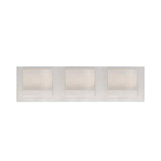 Home Decorators Alberson Brushed Nickel Integrated LED Bathroom Vanity Light Bar