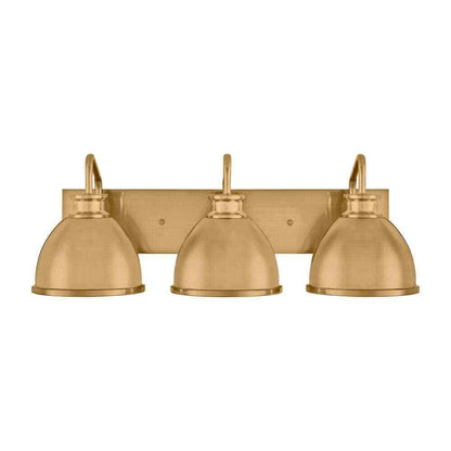 Hampton Bay Tallulah 24 in. 3-Light Gold Bathroom Vanity Light 51902