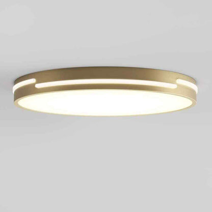 Artika Delray Modern Gold LED 5 CCT Flush Mount Ceiling Light Fixture