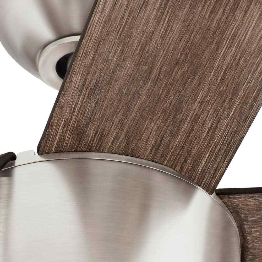 Home Decorators Merwry 52 in. Integrated LED Indoor Brushed Nickel Ceiling Fan