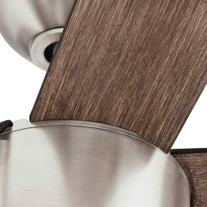 Home Decorators Merwry 52 in. Integrated LED Indoor Brushed Nickel Ceiling Fan