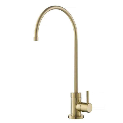 KRAUS Purita Single Handle 100% Lead-Free Beverage Faucet in Brushed Gold